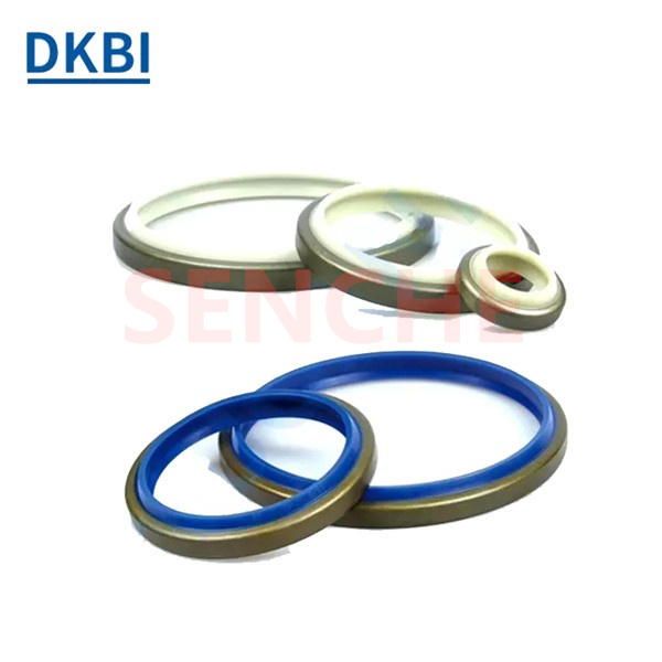  DKBI Dust Wiper Seal With High Quality High Temperature Hydraulic Metal PU / NBR Seal Ring DKB