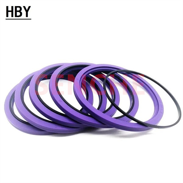 Hydraulic Polyurethane Seal Excavator PU Buffer Seal Ring HBY For Hydraulic Cylinder