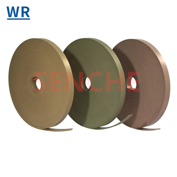 PTFE+40%Bronze Filled Guide Tape PTFE Ring Seal Guide Tape Ring Wear POM Phenolic Fabric Guide Tape For Hydraulic Cylinder