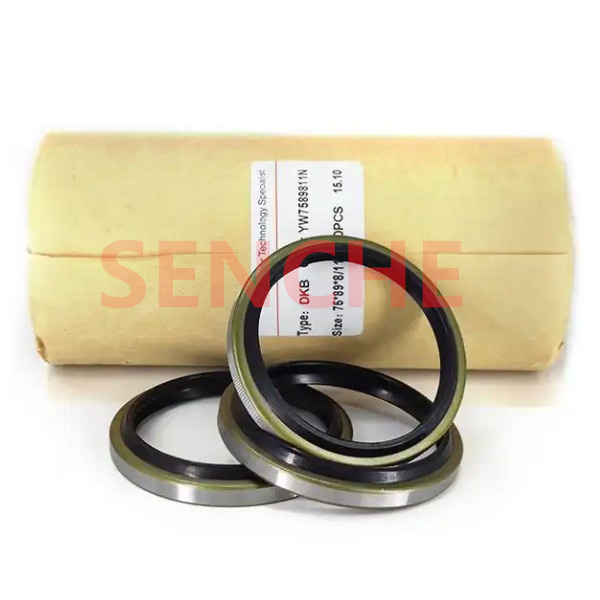 DKB Series hydraulic pump oil seal for dump truck engine half shaft oil seal ptfe hydraulic piston seal suppliers